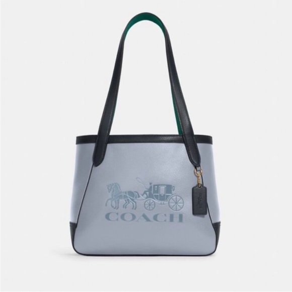 Coach Handbags - Coach 27 Horse & Carriage Tote C5775 In Twilight Multi